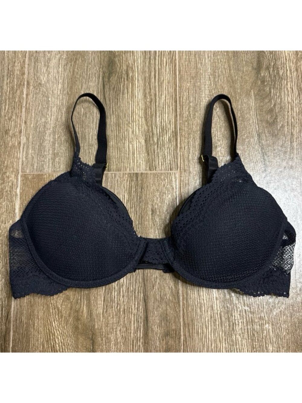 Pepper All You Bra Black 36B Wireless T-Shirt Bra